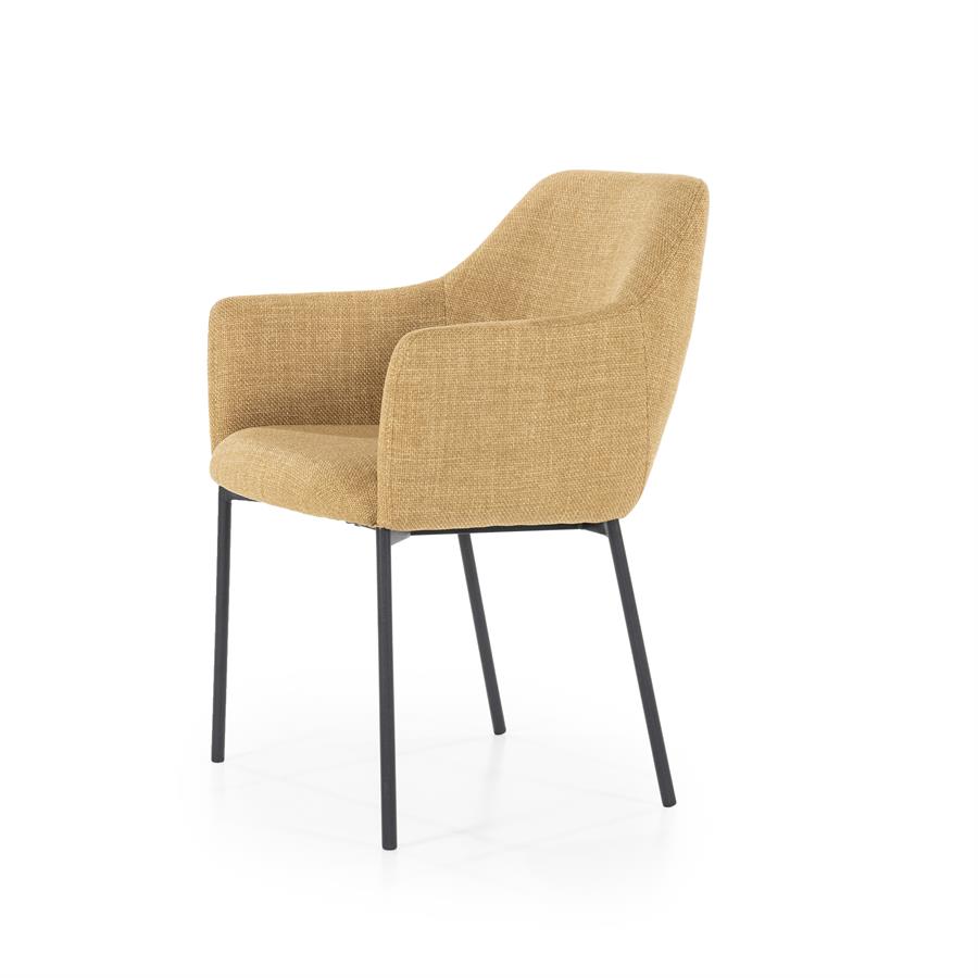Stoel Paul – mosterd Linea