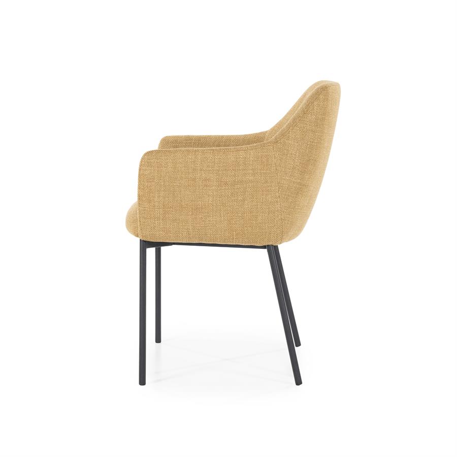 Stoel Paul – mosterd Linea