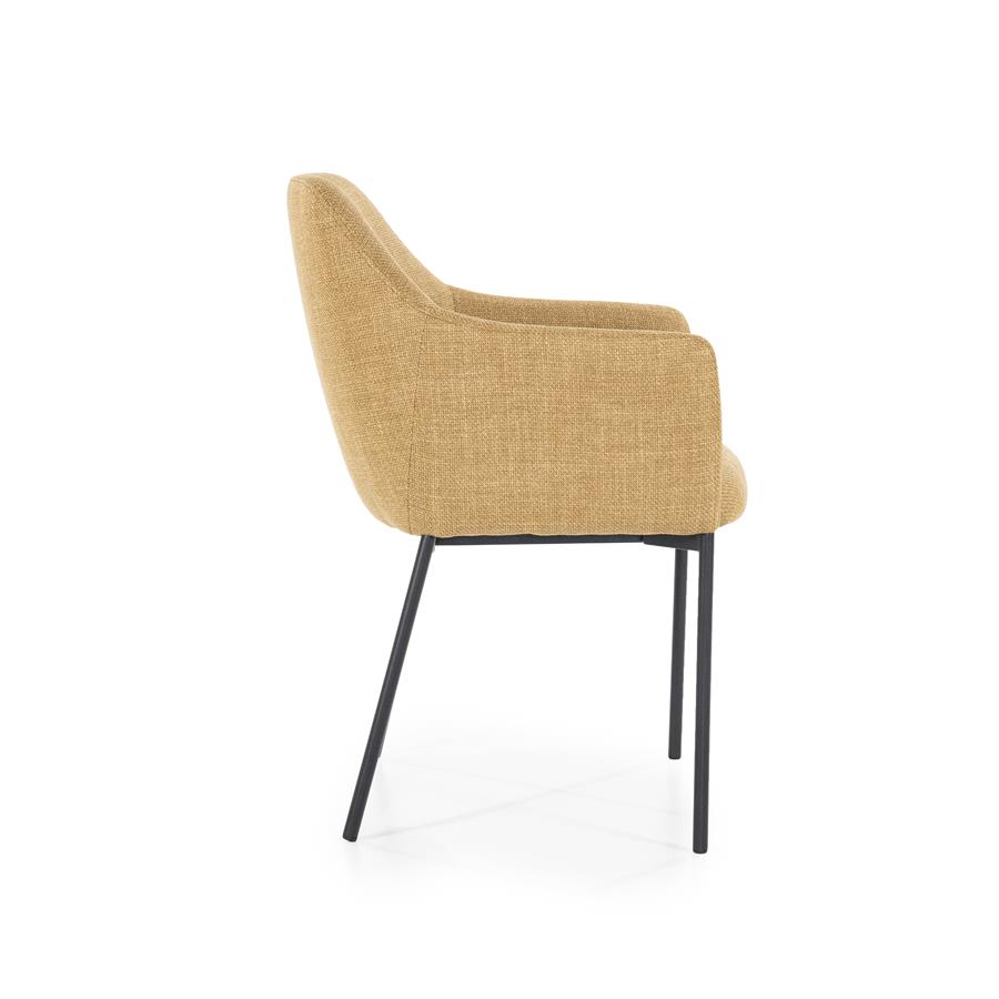 Stoel Paul – mosterd Linea