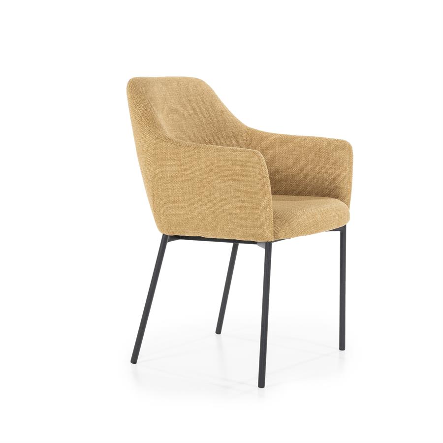 Stoel Paul – mosterd Linea