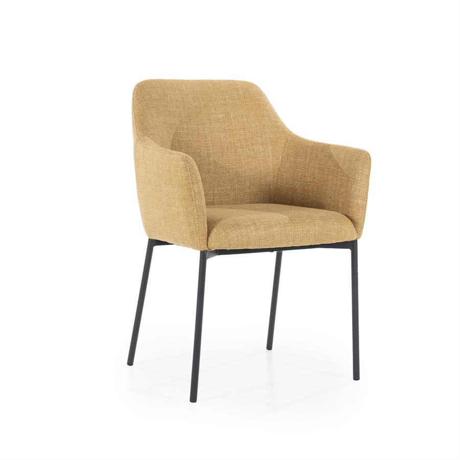 Stoel Paul – mosterd Linea