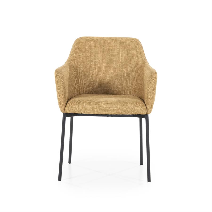 Stoel Paul – mosterd Linea
