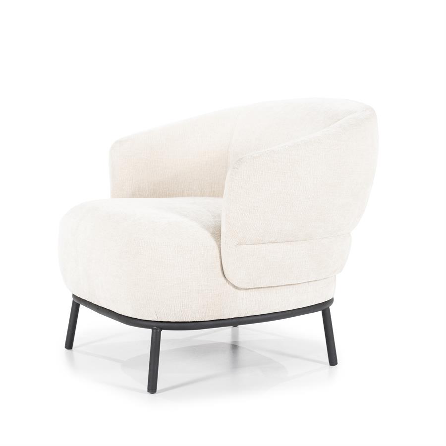 Fauteuil David – beige Safari