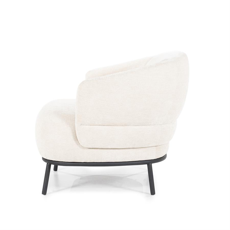 Fauteuil David – beige Safari