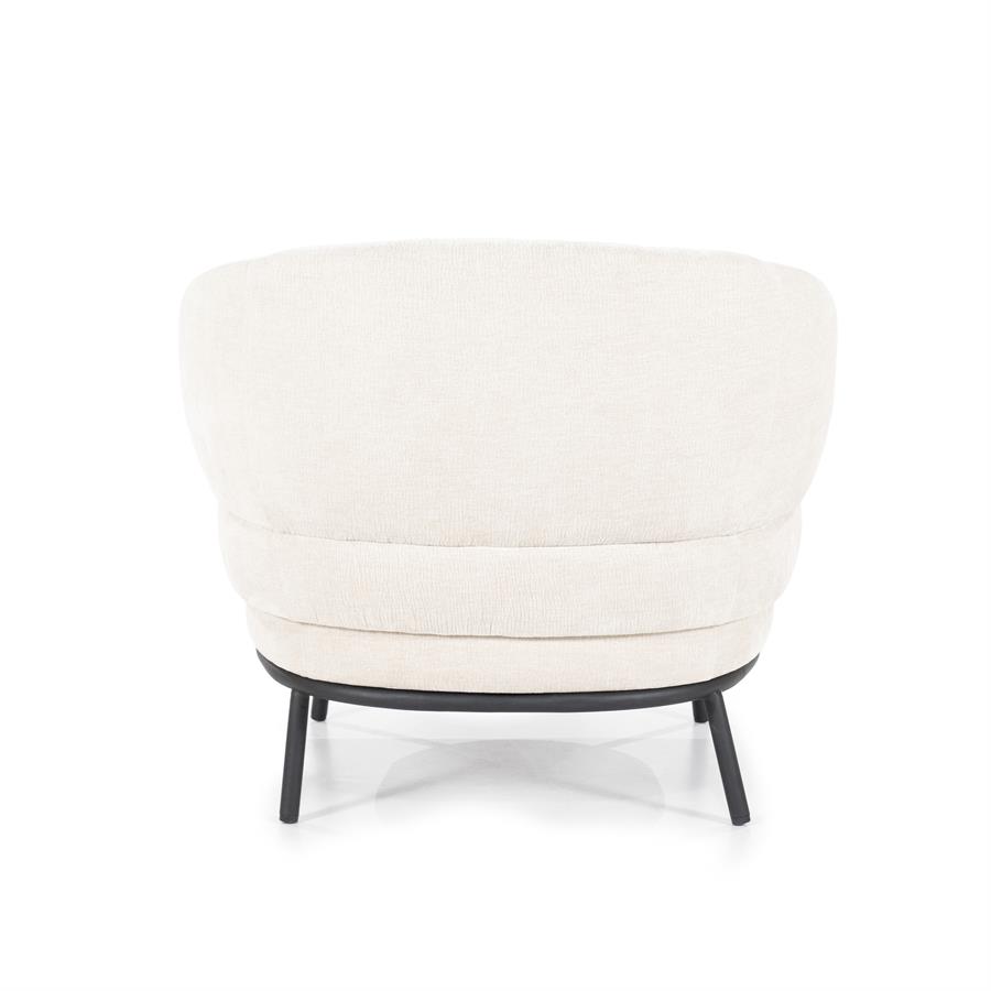 Fauteuil David – beige Safari
