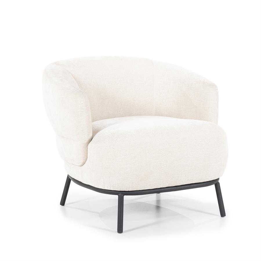 Fauteuil David – beige Safari