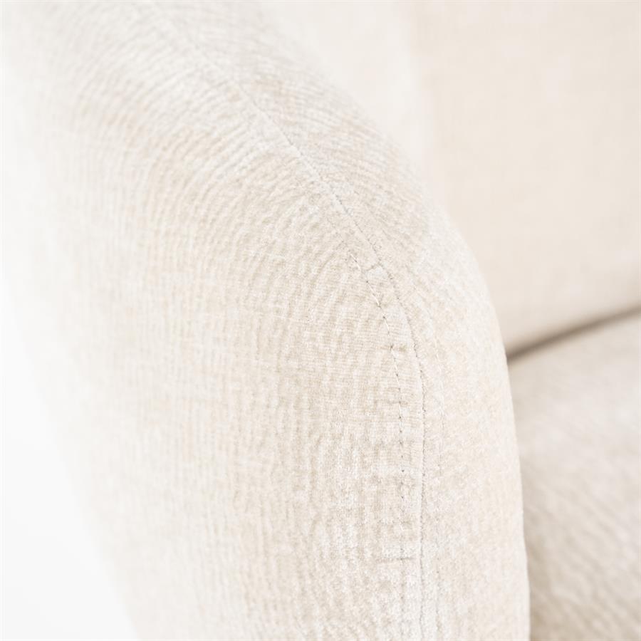 Fauteuil David – beige Safari