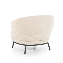 Fauteuil David – taupe Safari