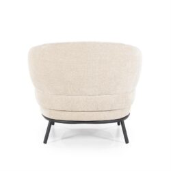 Fauteuil David – taupe Safari