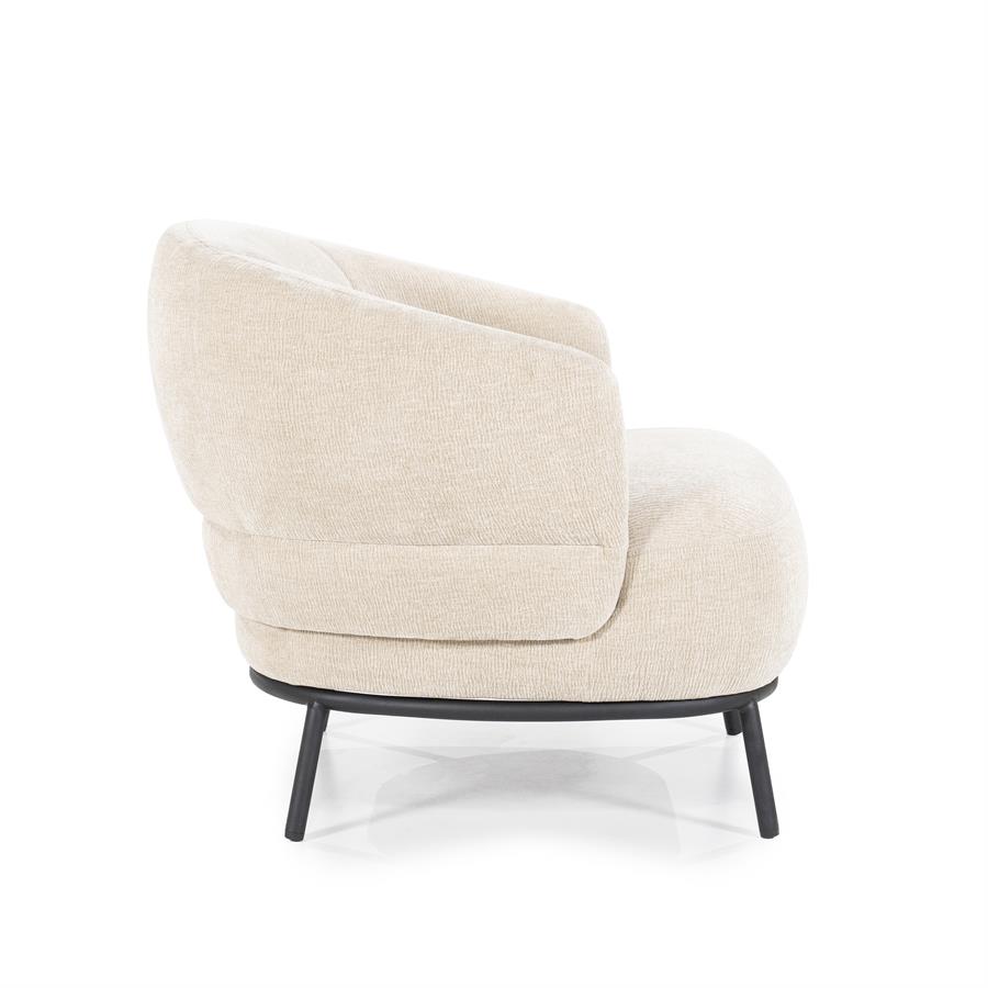 Fauteuil David – taupe Safari