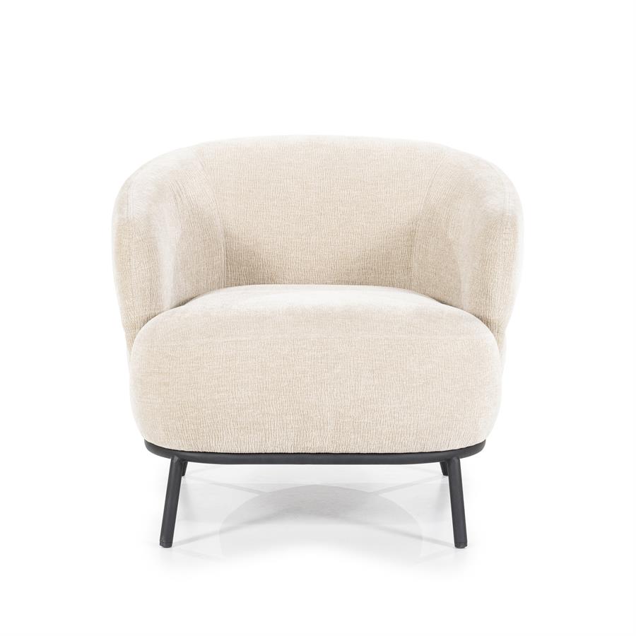 Fauteuil David – taupe Safari