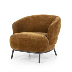 Fauteuil David – mosterd Safari