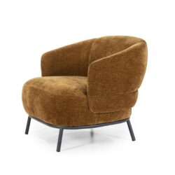 Fauteuil David – mosterd Safari