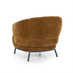 Fauteuil David – mosterd Safari