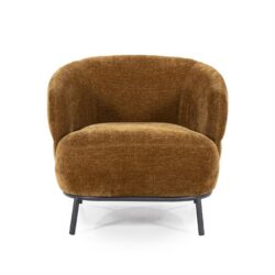 Fauteuil David – mosterd Safari