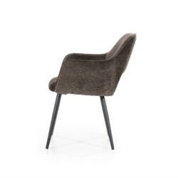 Stoel Esmee met arml. – bruin Mellow