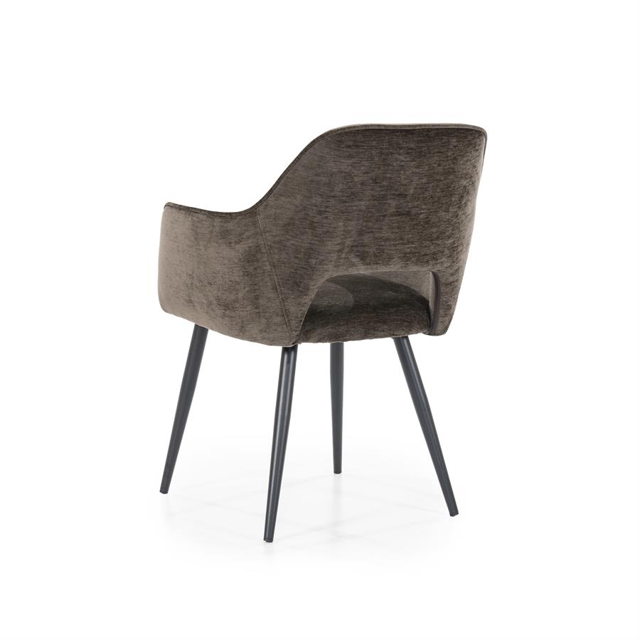 Stoel Esmee met arml. – bruin Mellow