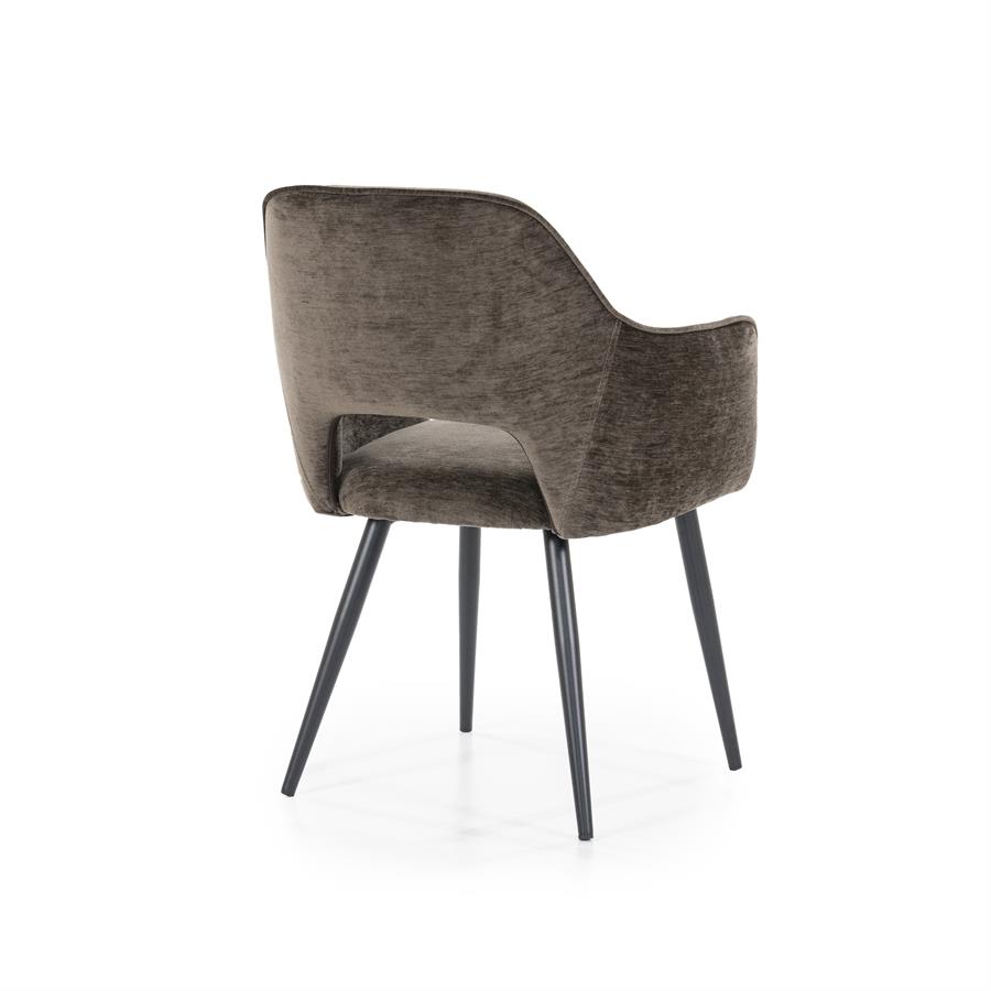 Stoel Esmee met arml. – bruin Mellow