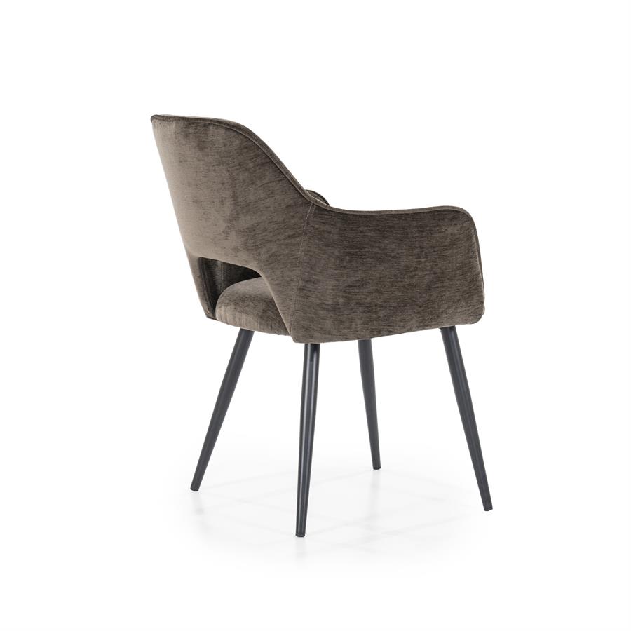 Stoel Esmee met arml. – bruin Mellow