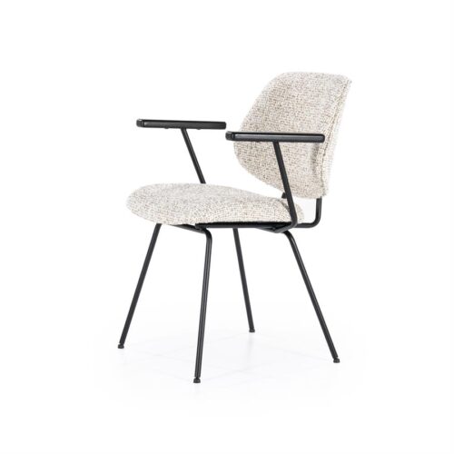 Stoel Jon met arml – beige Maywood