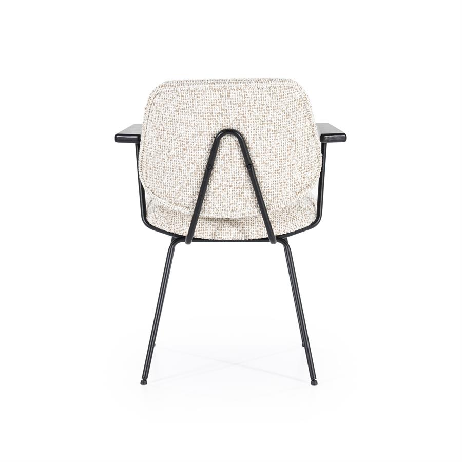 Stoel Jon met arml – beige Maywood