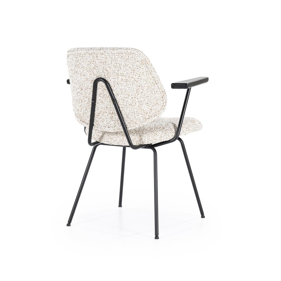 Stoel Jon met arml – beige Maywood