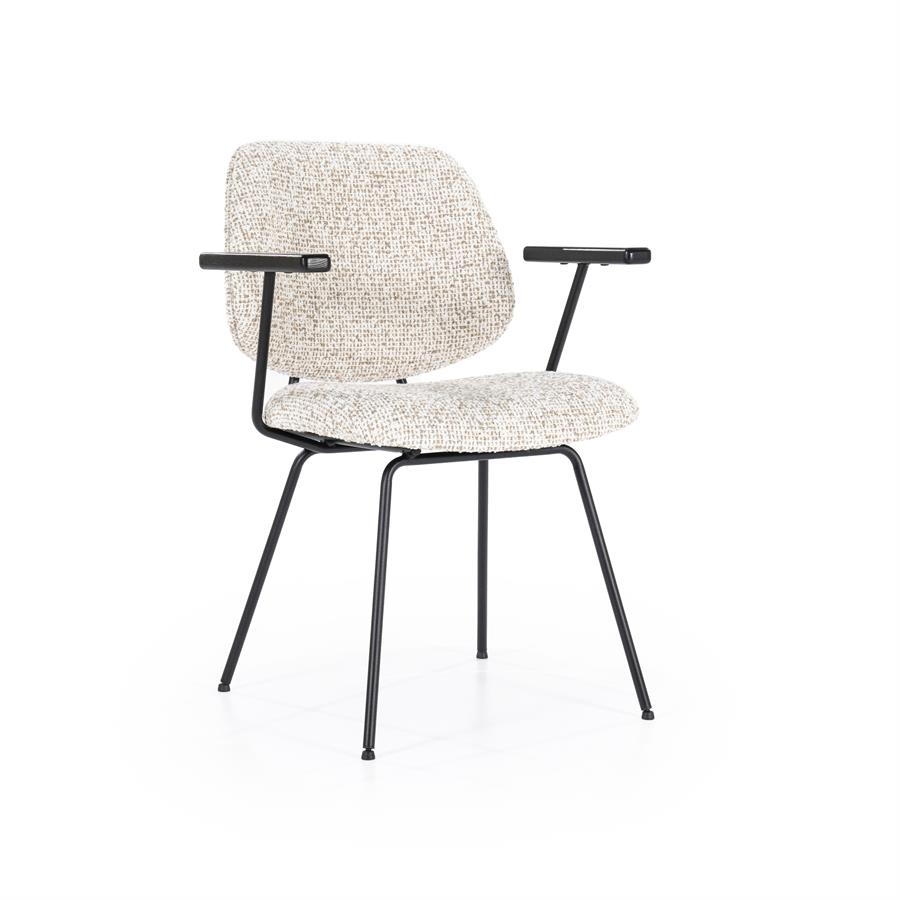 Stoel Jon met arml – beige Maywood