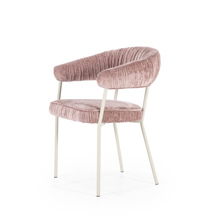 Stoel Lizzy – roze Femme