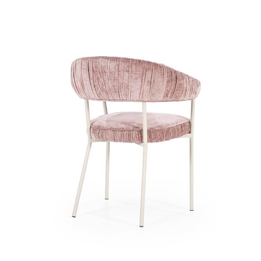 Stoel Lizzy – roze Femme