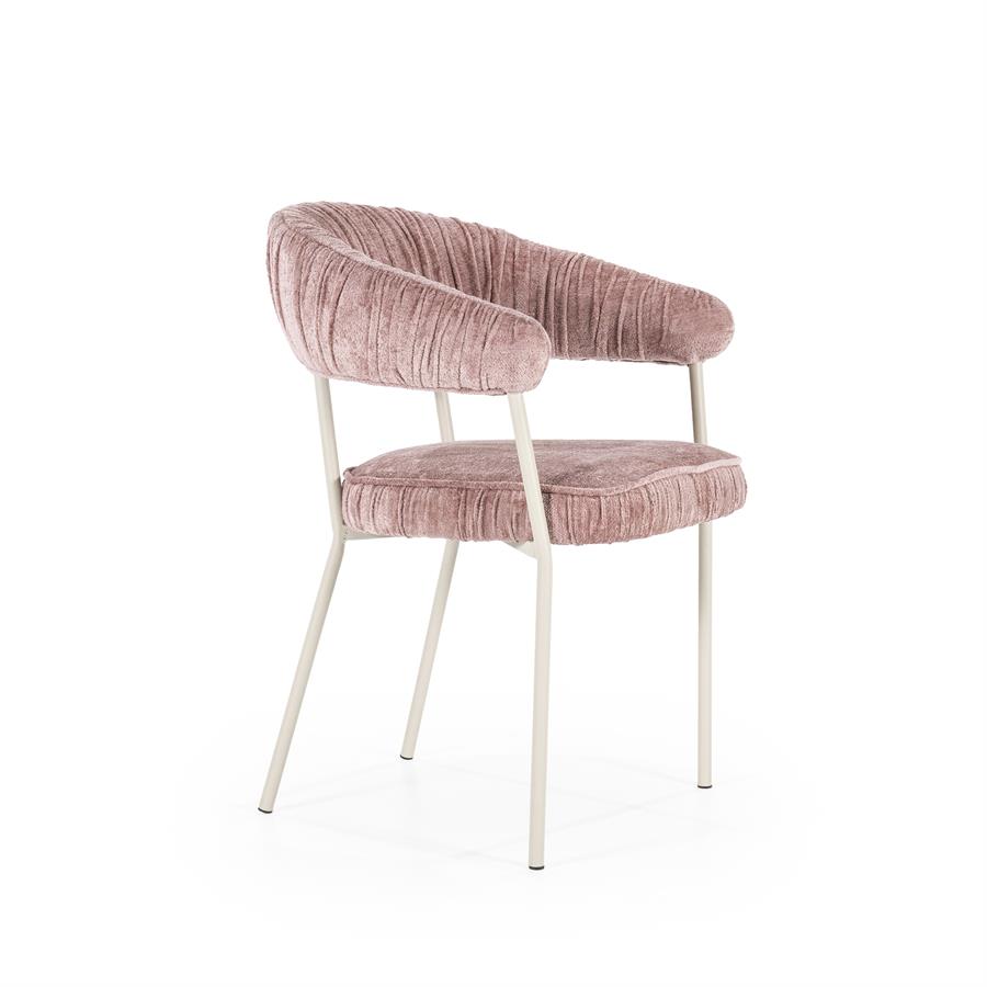 Stoel Lizzy – roze Femme