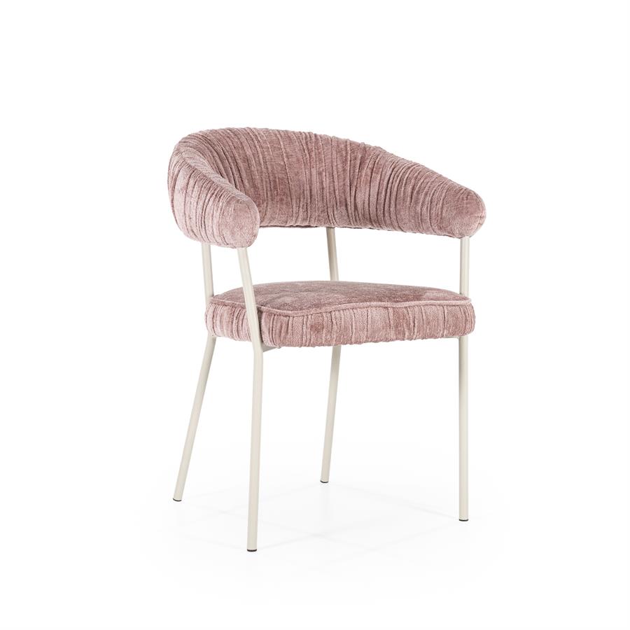 Stoel Lizzy – roze Femme