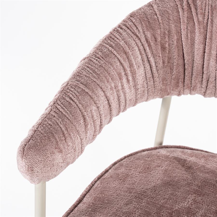Stoel Lizzy – roze Femme