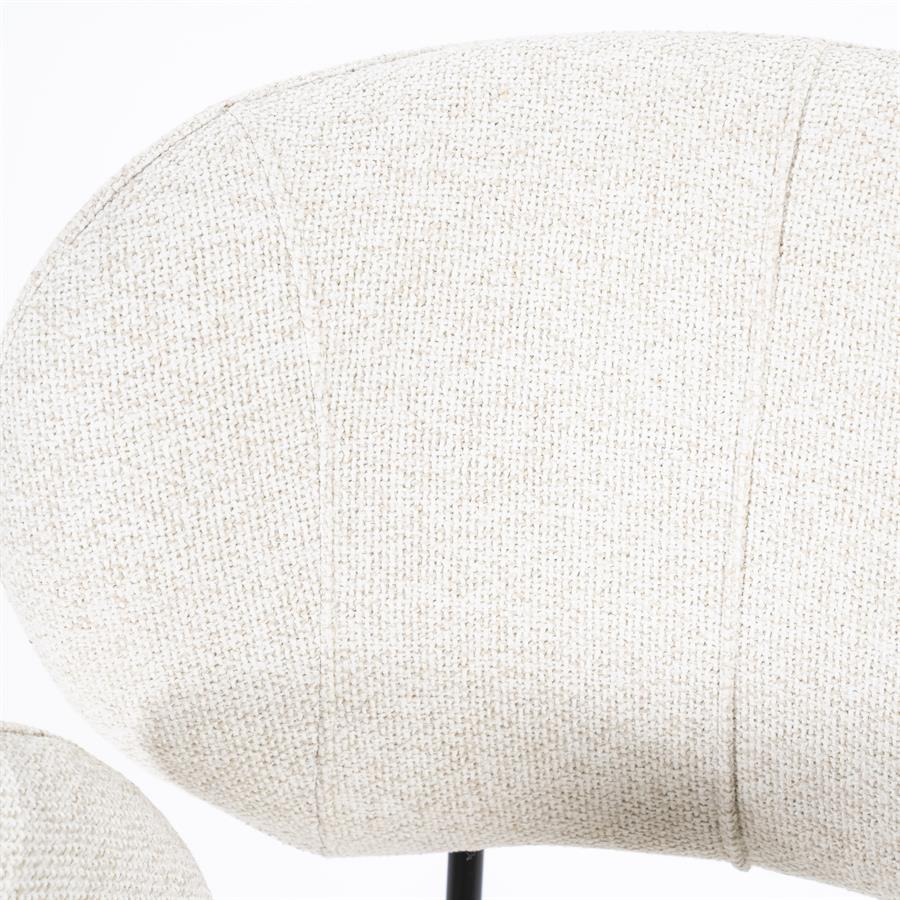Stoel Rosalin – beige Moon