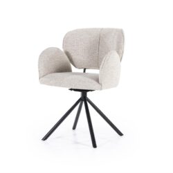 Stoel Rosalin – taupe Moon