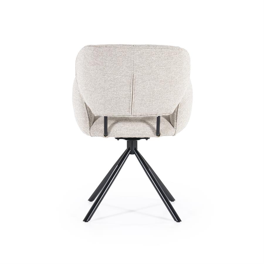 Stoel Rosalin – taupe Moon