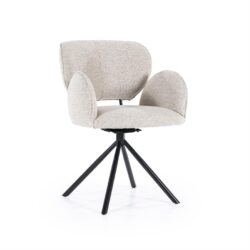 Stoel Rosalin – taupe Moon