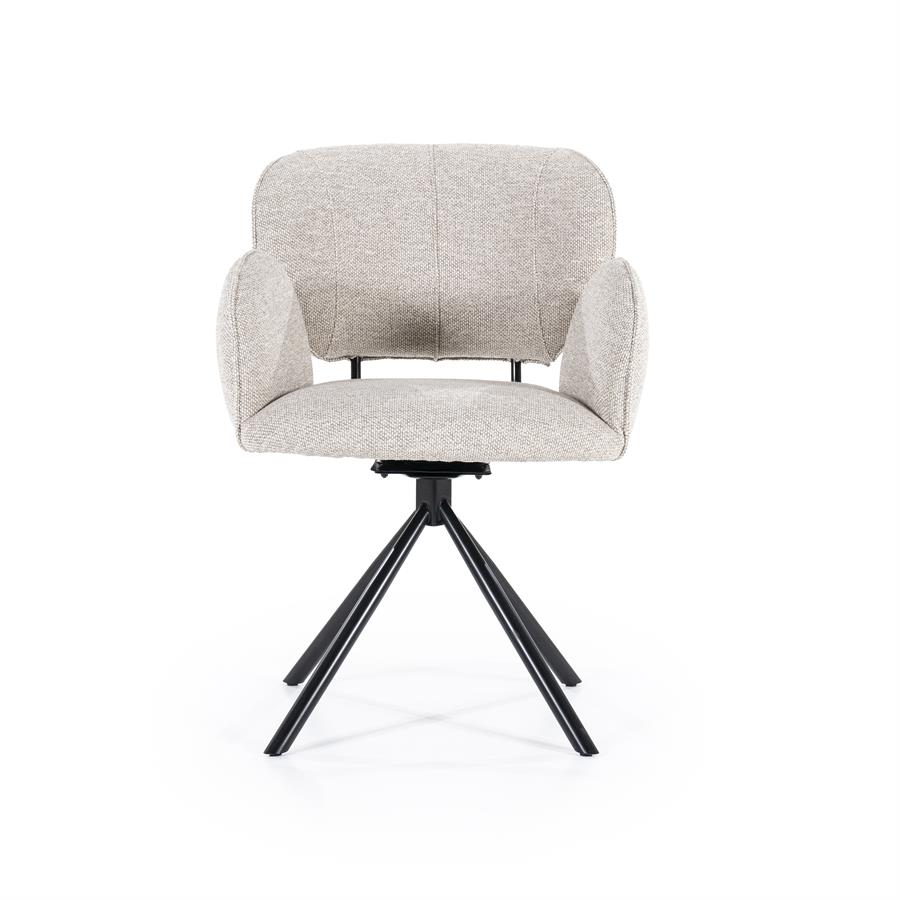Stoel Rosalin – taupe Moon