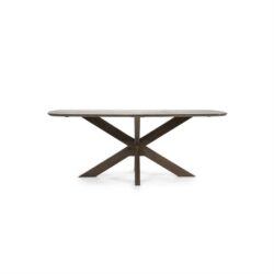 Eettafel Nikki 200×100 – bruin