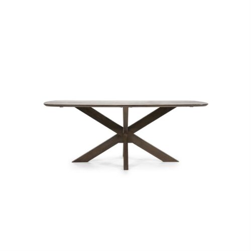 Eettafel Nikki 200×100 – bruin