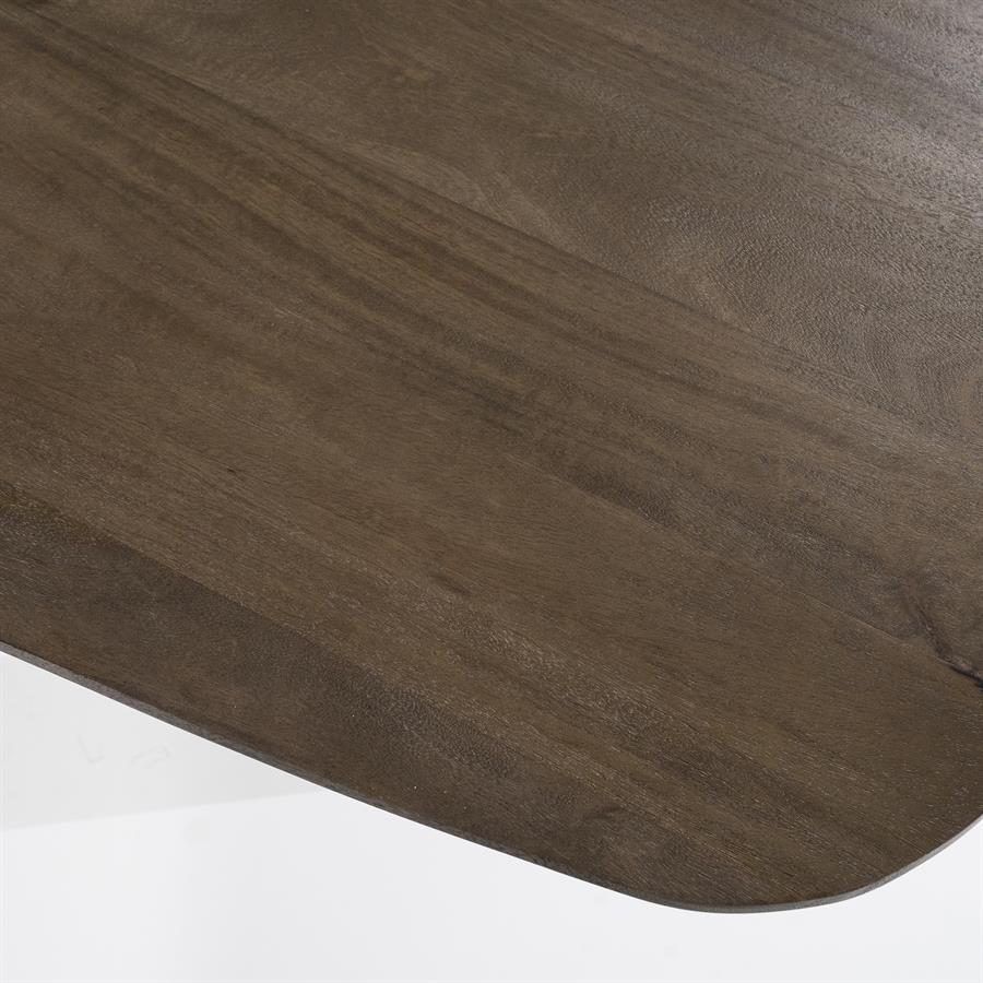 Eettafel Nikki 200×100 – bruin
