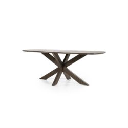 Eettafel Nikki 200×100 – bruin