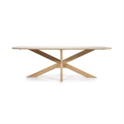 Eettafel Nikki 240×100 – naturel
