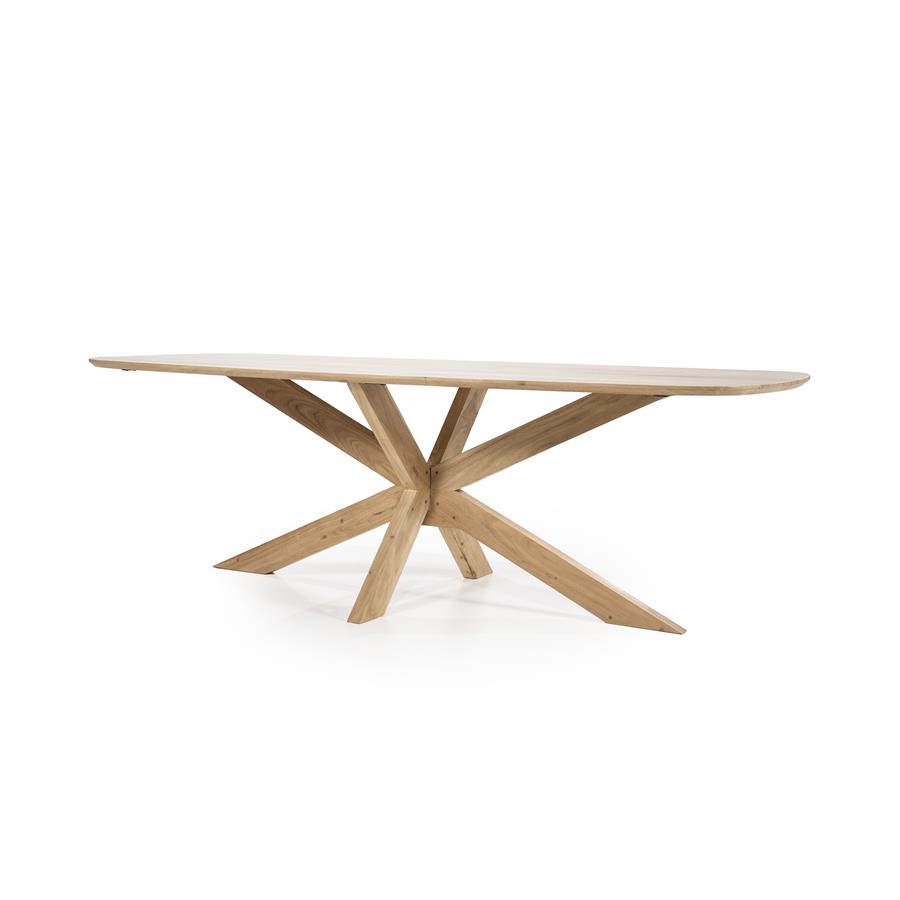 Eettafel Nikki 240×100 – naturel