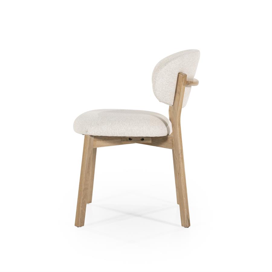 Stoel Mikky naturel – beige Moon