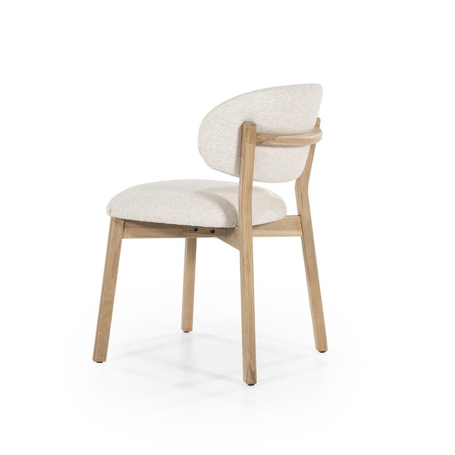 Stoel Mikky naturel – beige Moon