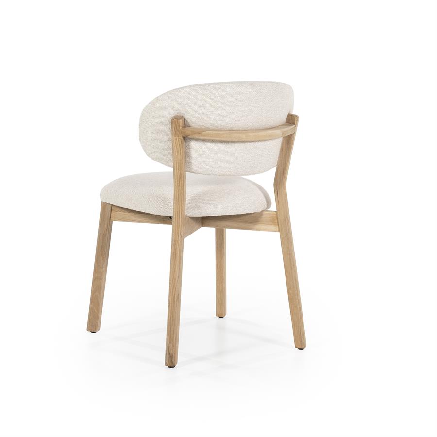 Stoel Mikky naturel – beige Moon