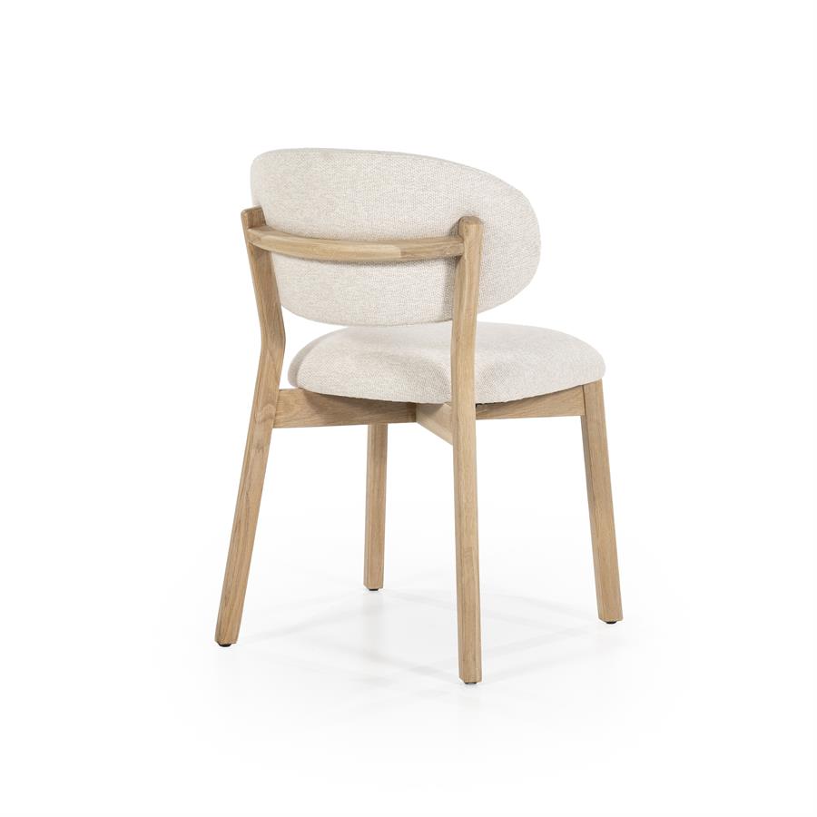 Stoel Mikky naturel – beige Moon