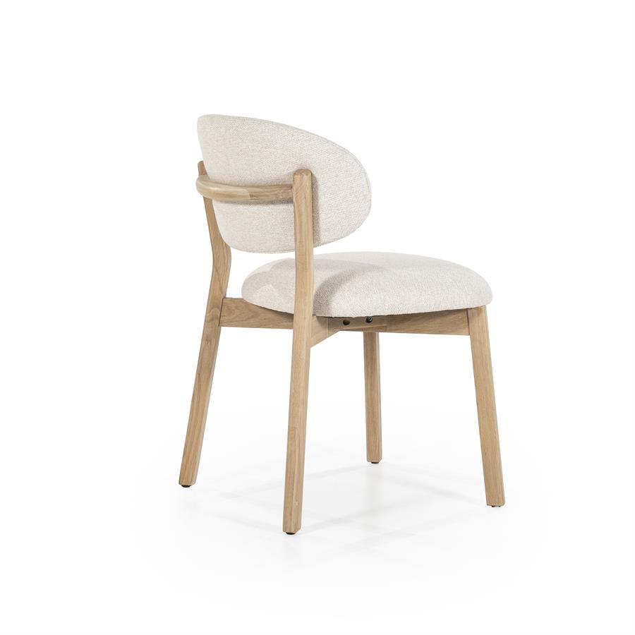 Stoel Mikky naturel – beige Moon