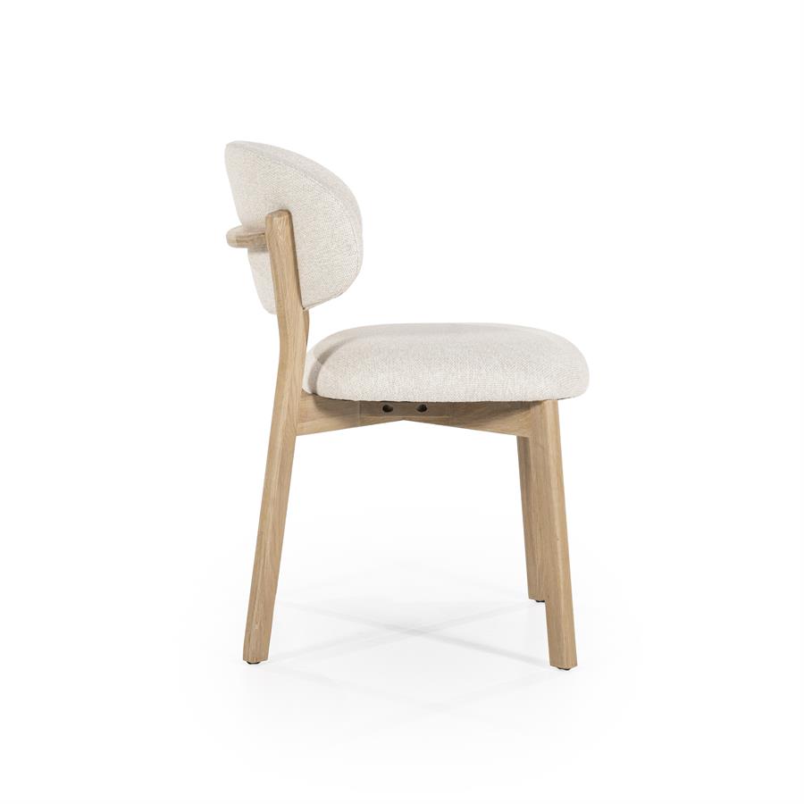 Stoel Mikky naturel – beige Moon