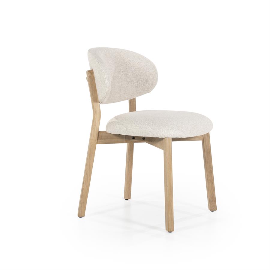 Stoel Mikky naturel – beige Moon